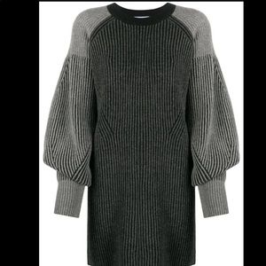 Kenzo- Balloon sleeve ribbed sweater